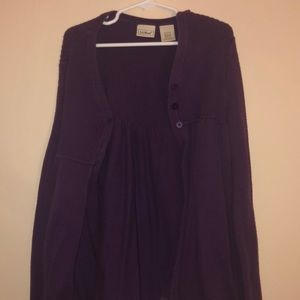 L.L. Bean girls sweater/cardigan.